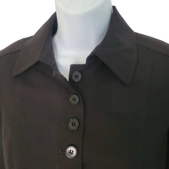 Theory Button Front Wool  Blend Jacket - Women's - Picture 3 of 8